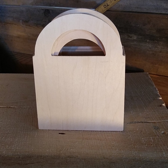 Set of nesting wooden baskets - Picture 4 of 4